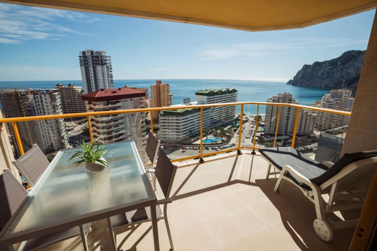 En La Playa. Planta 19. Vistas Espectaculares. 2 Terrazas. Leilighet Calpe Eksteriør bilde