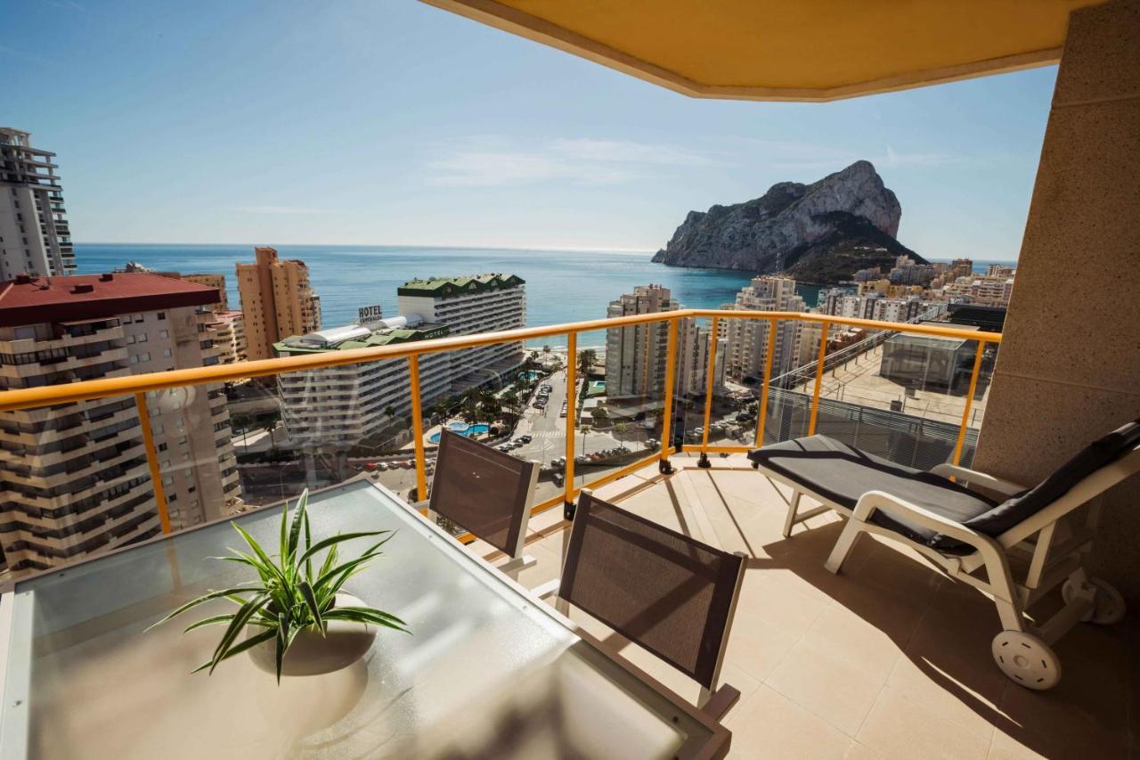 En La Playa. Planta 19. Vistas Espectaculares. 2 Terrazas. Leilighet Calpe Eksteriør bilde